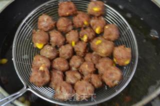 Braised Corn Meatballs recipe