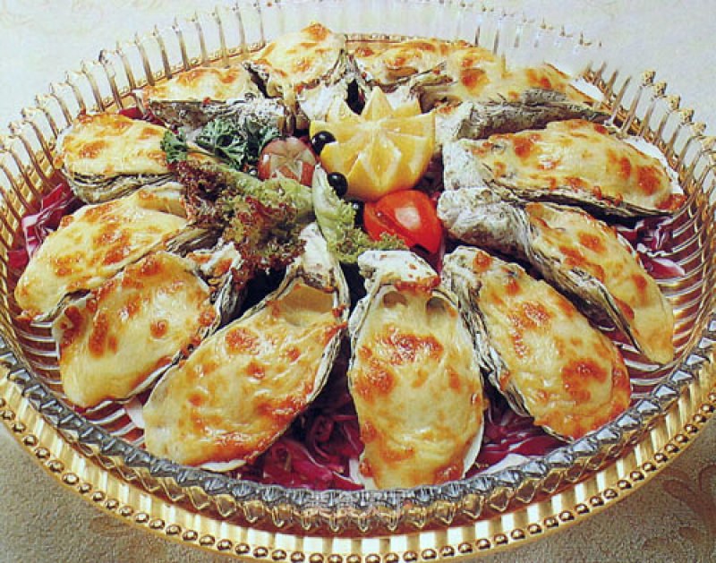 #aca烤明星大赛#taihai Baked Oysters recipe