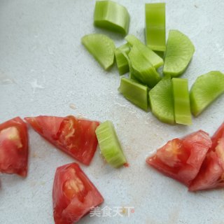 Lettuce and Sticky Rice Intestine Salad recipe