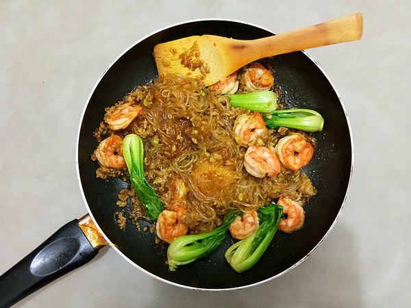 Curry Vermicelli Shrimp recipe