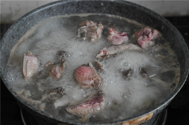 Steamed Pigeon with Chrysanthemum Lily recipe