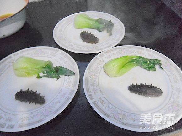 Sea Cucumber with Oyster Sauce recipe