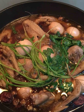 Braised Chicken Feet, Braised Bones in Sauce, Braised Eggs, A Pot of Braised Water recipe