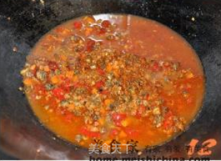 Homemade Pork Snail Chili Sauce Served with Rich Jiangxi Flavor and Salty Flavor recipe