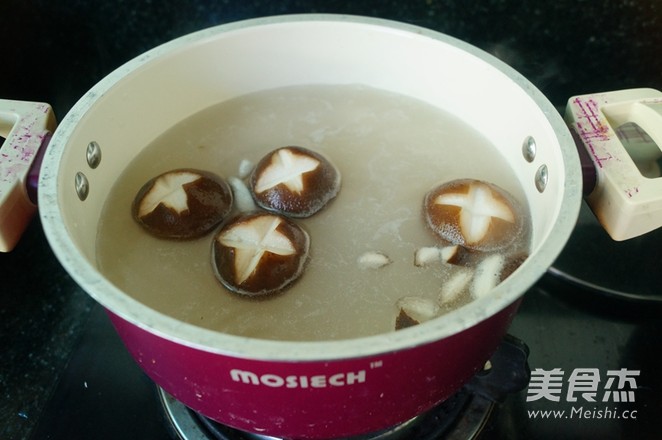 Fish Balls and Mushroom Hot Pot recipe