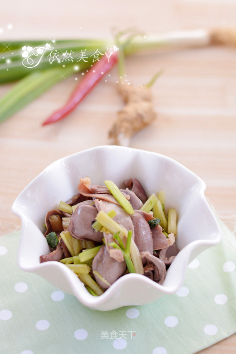 【fried Duck Gizzards in Oyster Sauce】 recipe