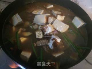 Braised Fish Head Tofu recipe