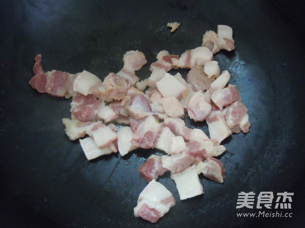 Fried Gluten with Sliced Pork recipe