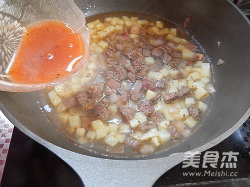 Black Pepper Beef Rice Bowl recipe