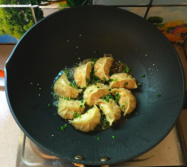 Sauerkraut and Pork Fried Dumplings recipe