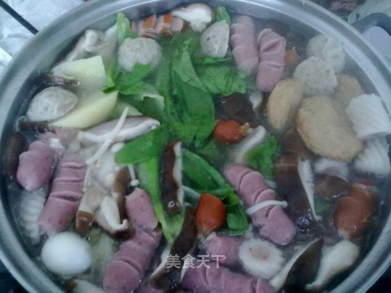 The Vegetable Hot Pot of The Common People's Vegetable Turnaround recipe