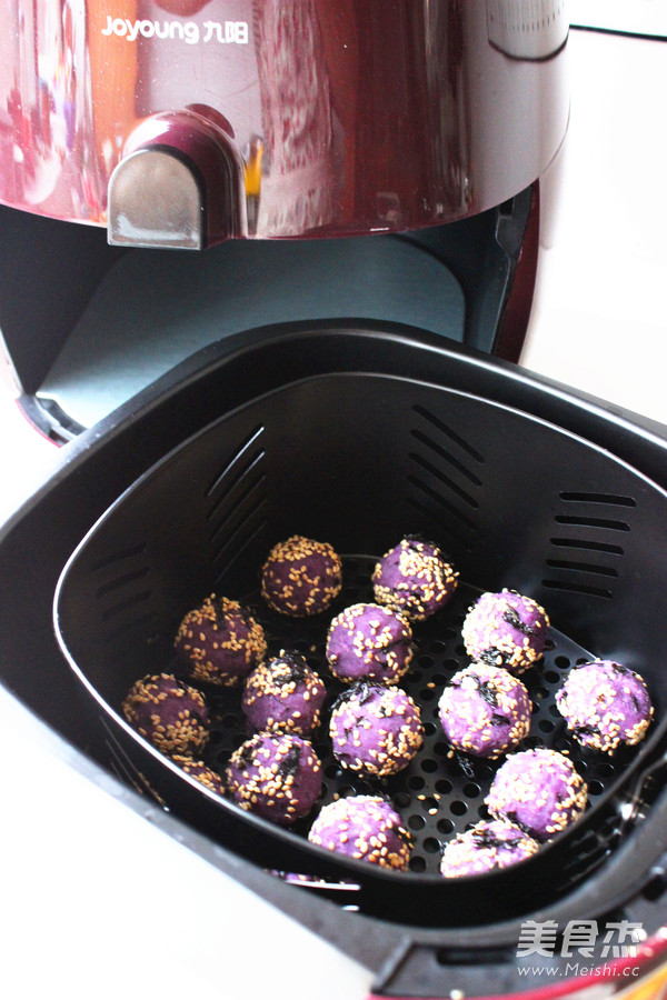 Cheese Purple Potato Balls recipe