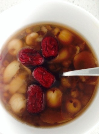 Lotus Seed Lily Green Bean Red Date Soup
