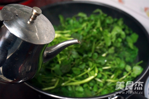 Boiled Watercress recipe