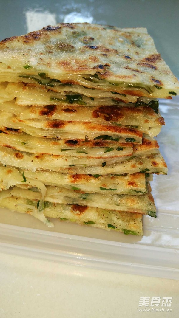 Dumpling Skin Scallion Pancakes recipe