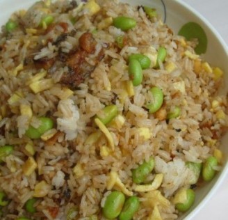 Fried Rice with Green Beans and Fish Flavor