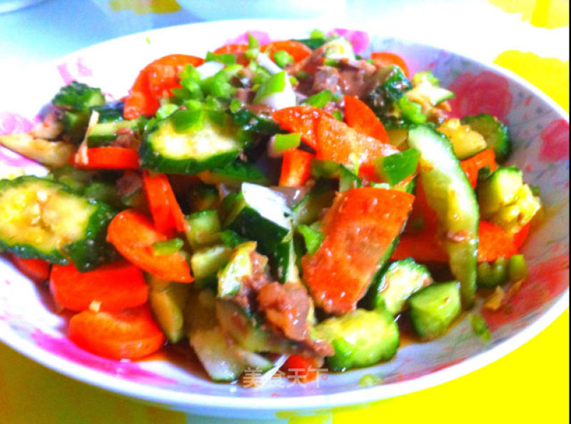Jellyfish and Cucumber recipe
