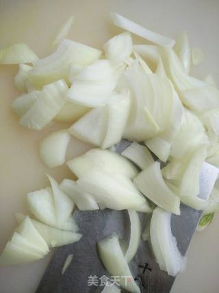 Fried Potato Chips with Onions recipe