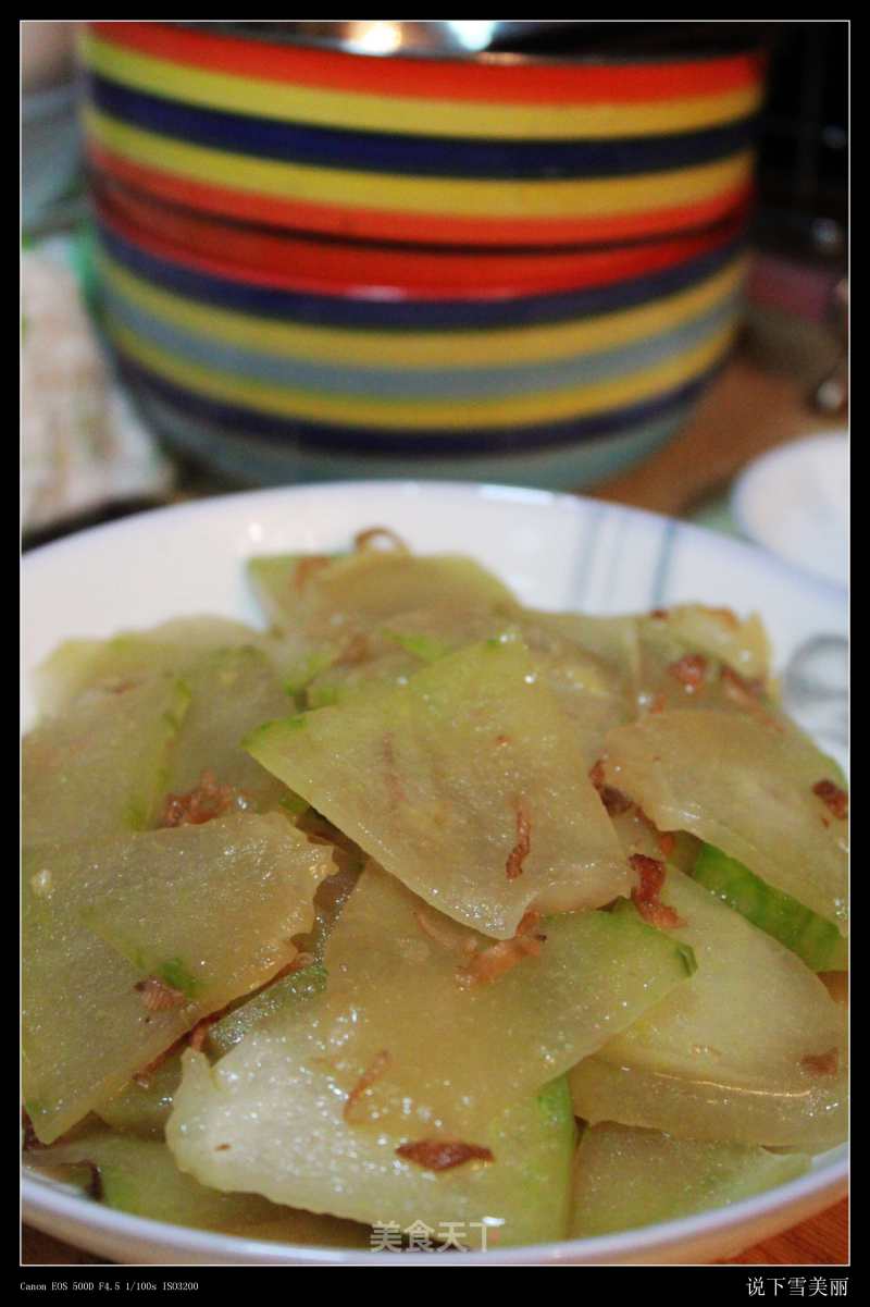 Sandworm Wax Gourd Slices recipe