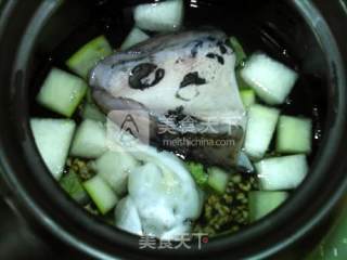 Winter Melon, Barley, Cuttlefish Soup recipe