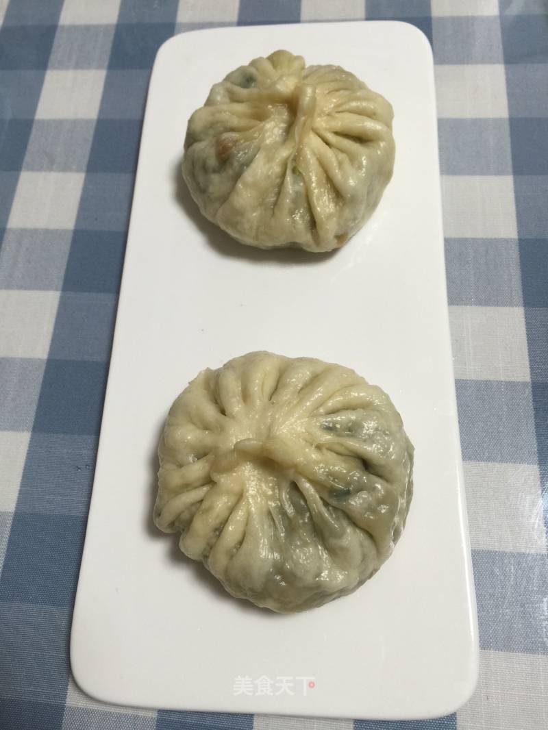 Pork Buns with Chinese Cabbage Sauce