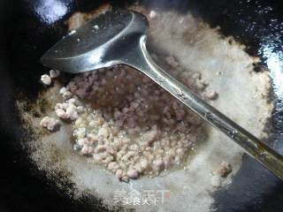 Stir-fried Sour Beans with Minced Pork recipe