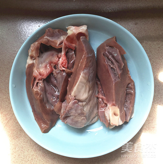 Spicy Stir-fried Braised Pork Heart recipe