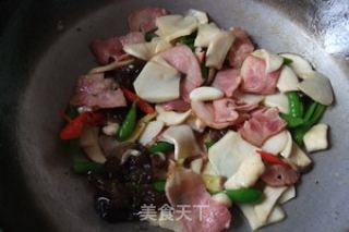 Pleurotus Eryngii with Bacon recipe