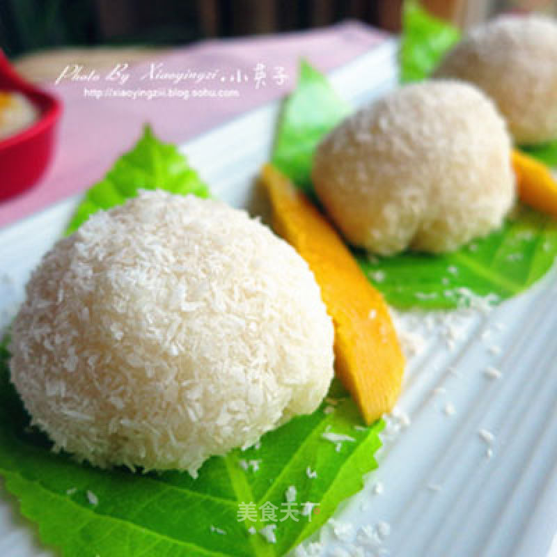 Mango Sticky Rice Cake recipe