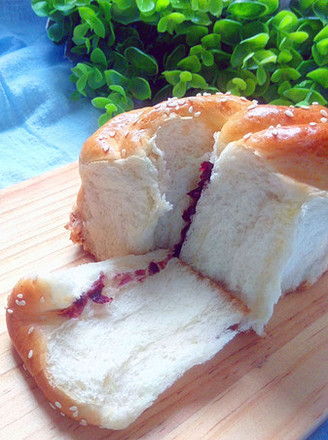 Cranberry Flower Bread recipe