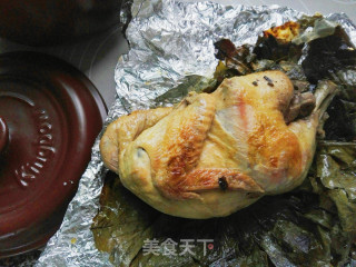 #trust of Beauty#kunbo Casserole Lotus-flavored Salt-baked Chicken recipe