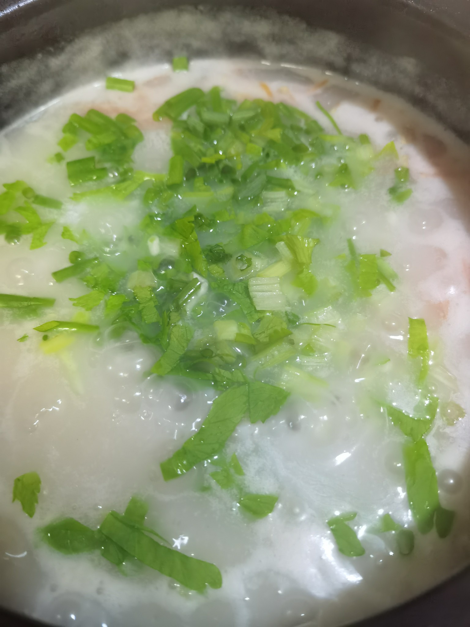 Red Fish and Lean Meat Porridge recipe