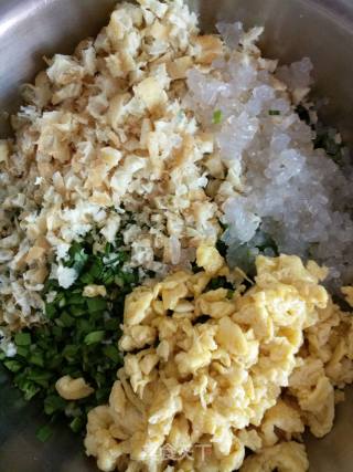 Spring Leek Dumplings~youtiao, Noodles, Egg and Leek Dumplings recipe