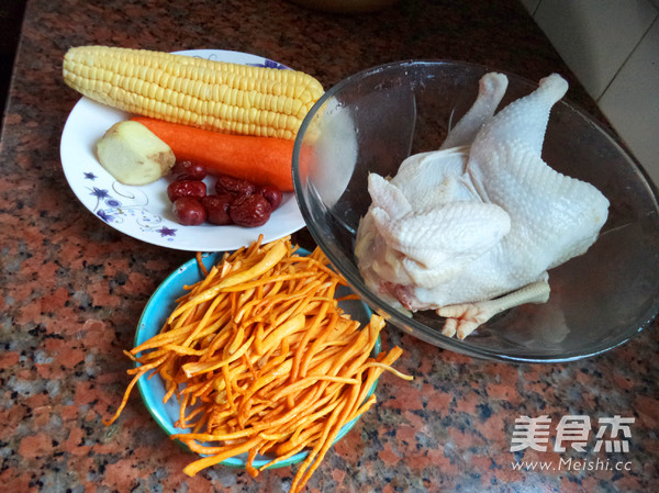 Cordyceps Flower Fresh Chicken Soup recipe