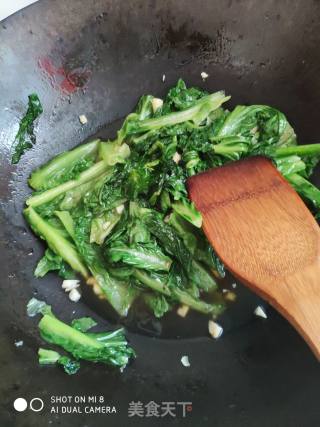 Lettuce in Oyster Sauce recipe