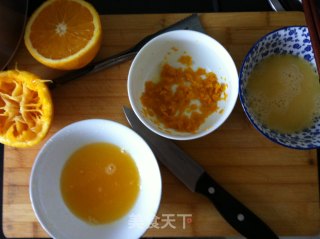 Orange Meal Buns recipe