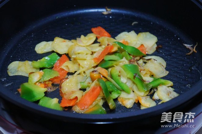 Green Pepper Potato Chips recipe