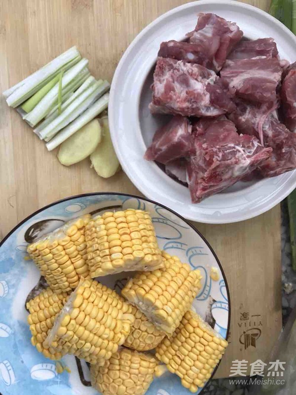 Ribs Corn Soup recipe