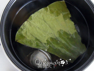 Lotus Leaf Porridge with Rock Sugar recipe