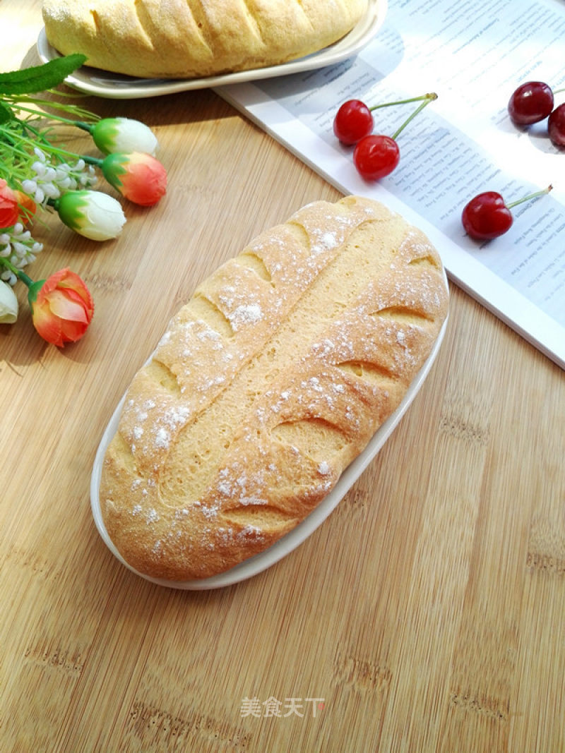 #aca烤明星大赛#corn Flour Bread recipe