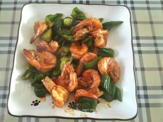 Fried Spicy Shrimp recipe