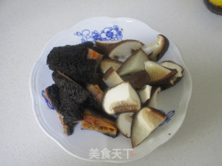 Red Ginseng and Shiitake Mushrooms in Oyster Sauce recipe