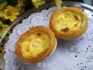 Yam Egg Tart recipe