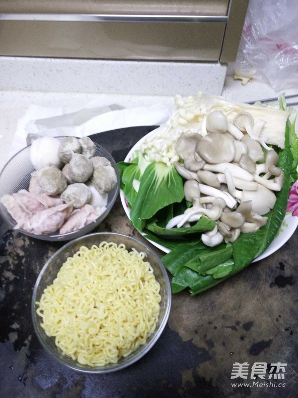 Fresh Seafood Cooking Pot recipe