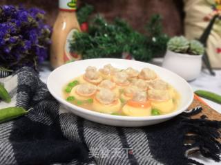 Japanese Tofu Steamed Minced Pork recipe