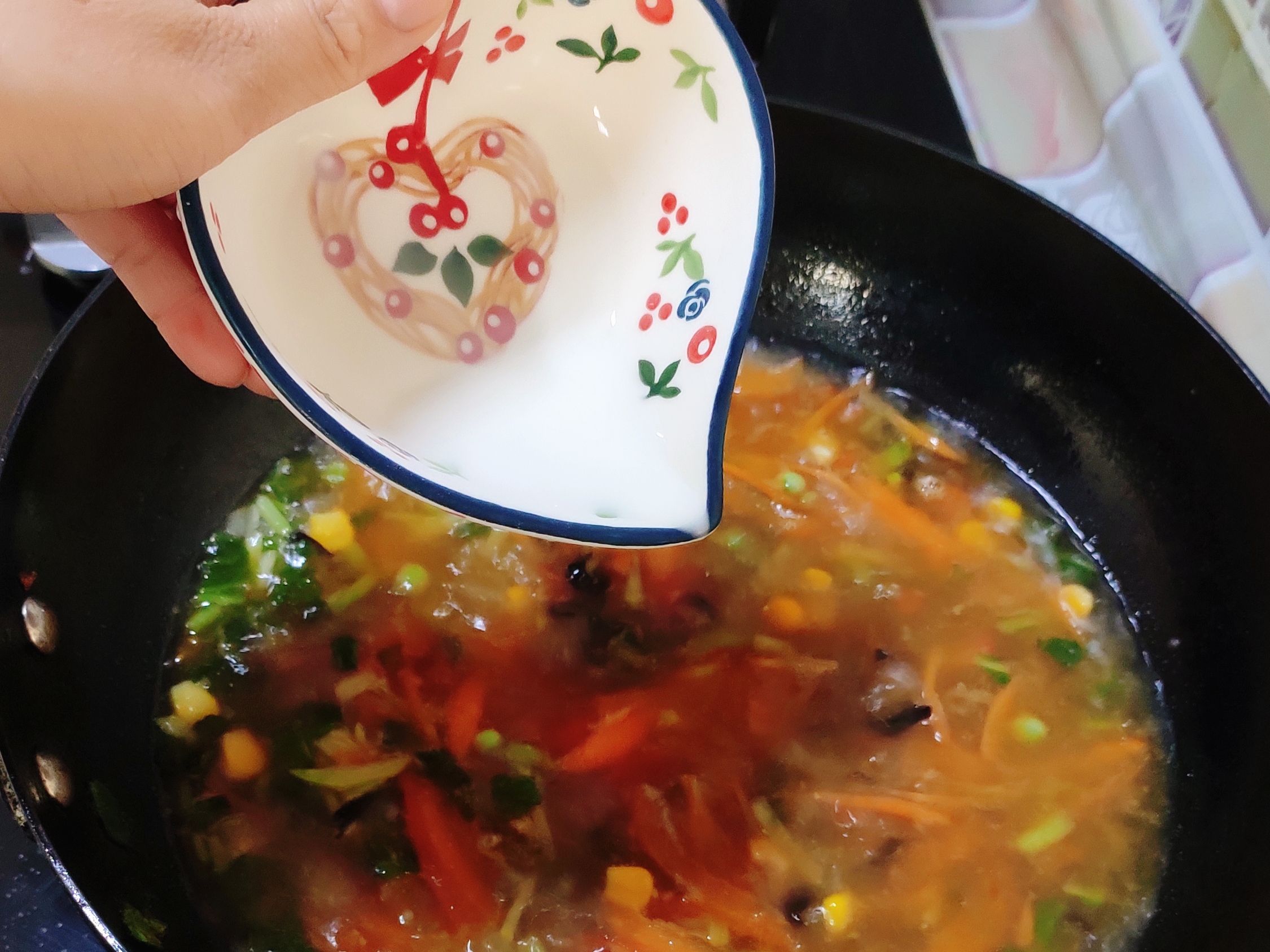 Hot and Sour Soup to Increase Appetite recipe