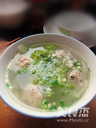 Tofu Meatball Soup recipe