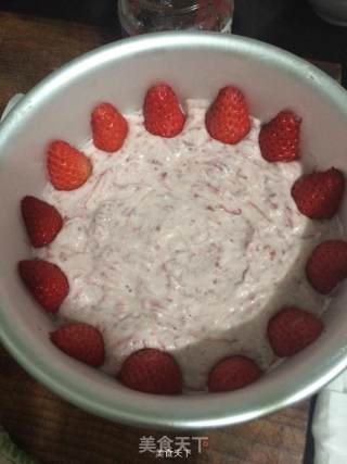 Strawberry Mousse Cake recipe