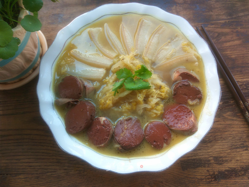 [northeast] Pork Belly and Sauerkraut Blood Sausage recipe