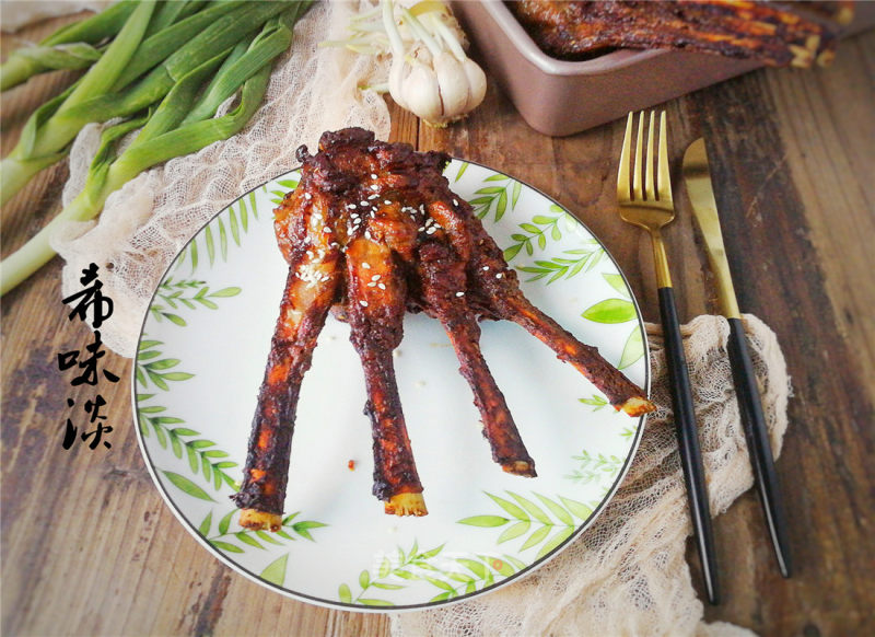 Grilled Lamb Chops with Cumin recipe